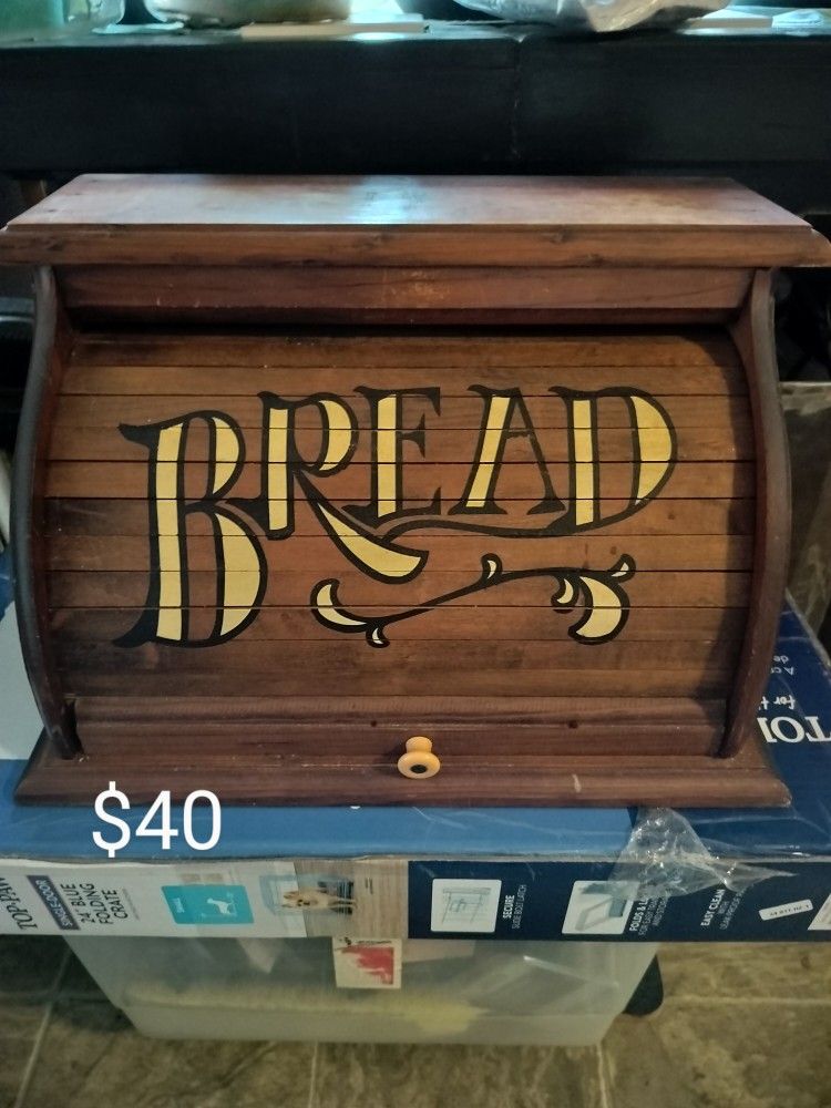 Vintage Bread Box