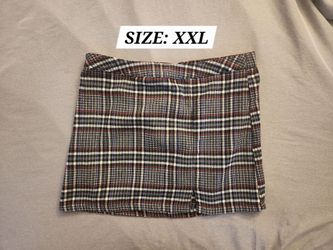 PLAID SKIRT
