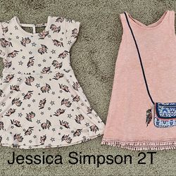 2T Girl Jessica Simpson Summer Dresses