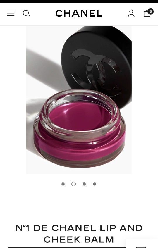 N°1 DE CHANEL Lips 👄cheek Balm
Includes a cotton bag and a perfume sample