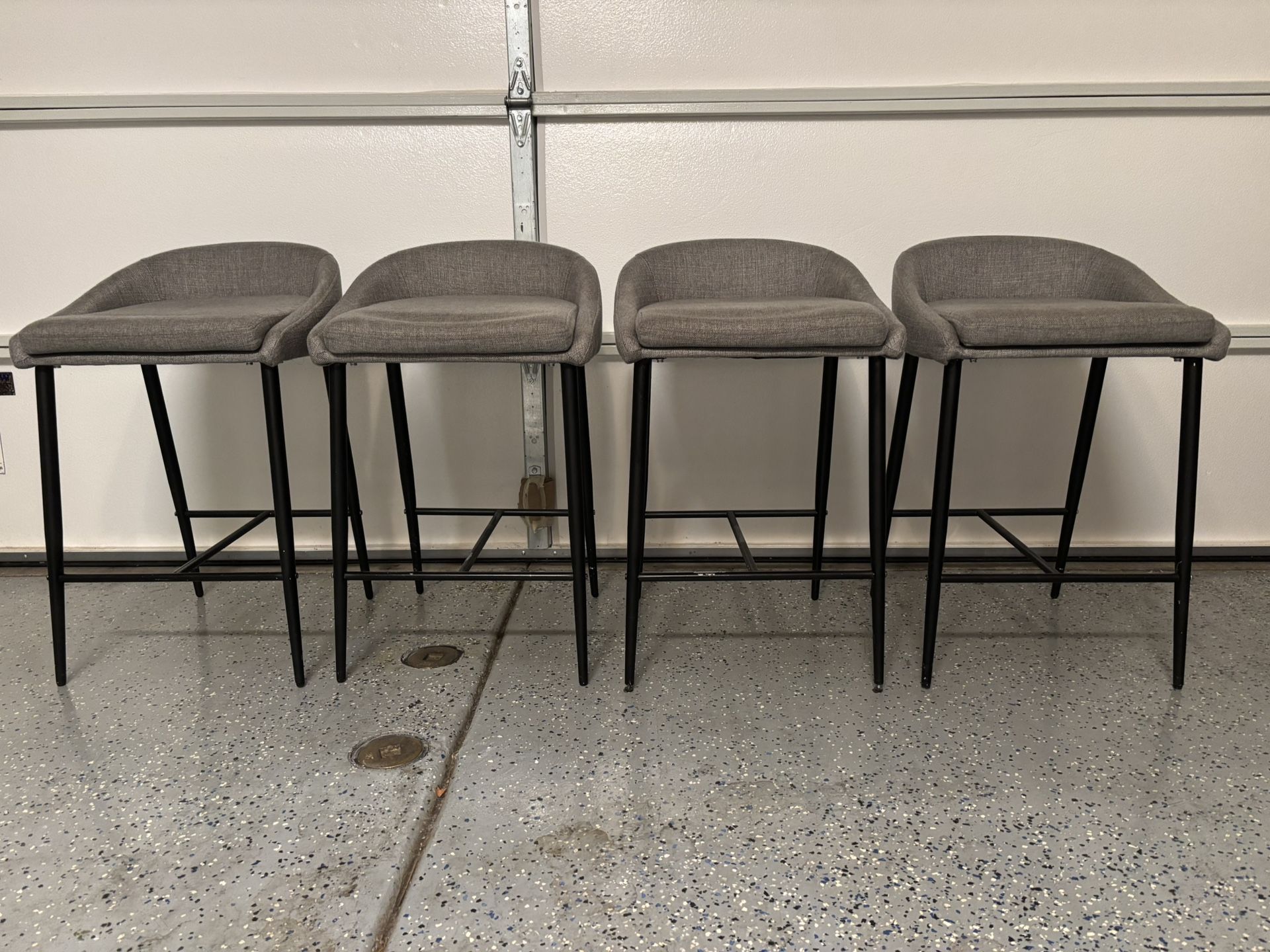 Grey Counter Height Stools