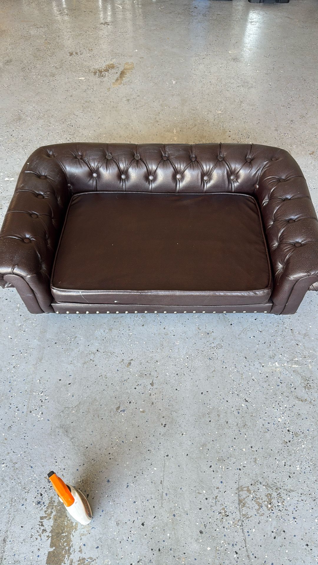 Leather Dog Couch