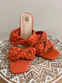 Orange heels