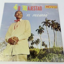 El Jiguero De Cienfuegos Su Majestad Vinyl LP Afro Cuban Miami Venezuela VG+ VG
