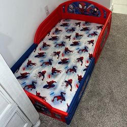 Toddler Plastic Bed Only, No Mattress 