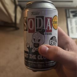 Super Rare Funko Soda Pop Art The Clown