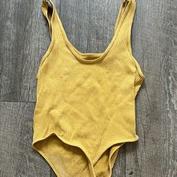 Yellow Bodysuit