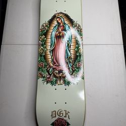 DGK Skate Board Virgin Mary Guadalupe NEW 