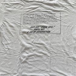 Supreme “F It” T Shirt Size L