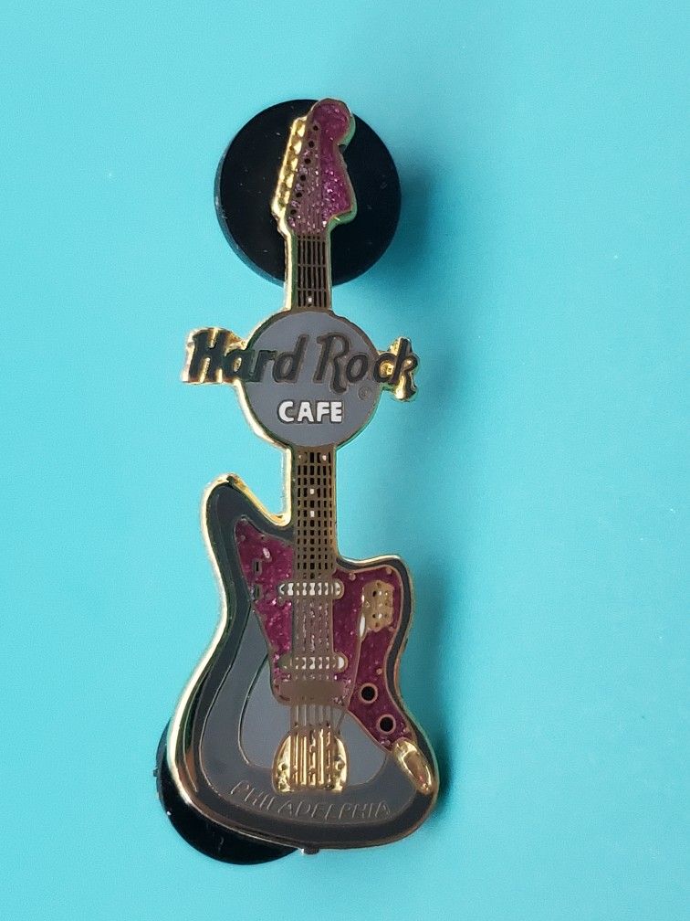 Hard Rock Cafe Philadelphia Mini Guitar Pin