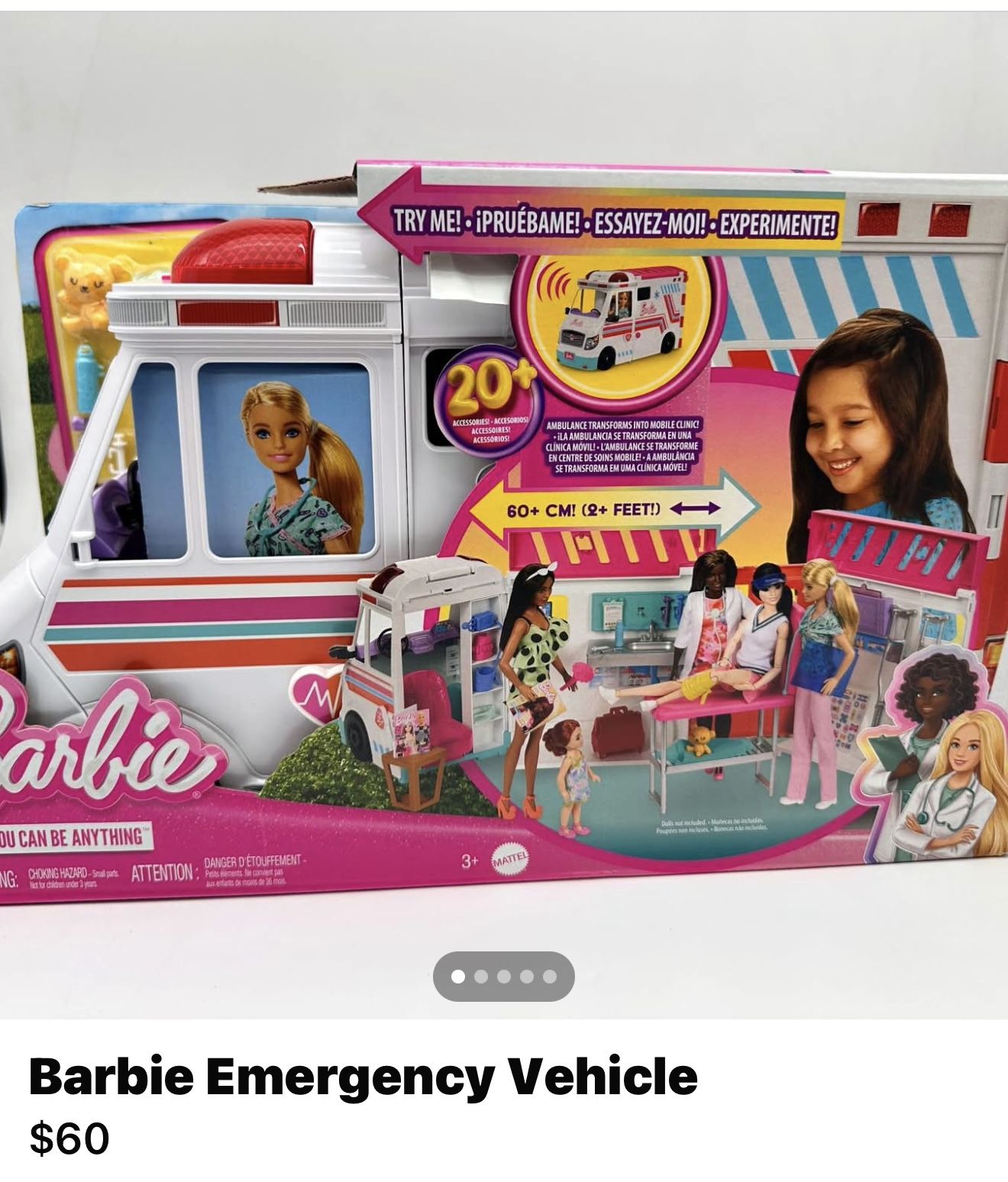 Barbie Emergency Vehicle