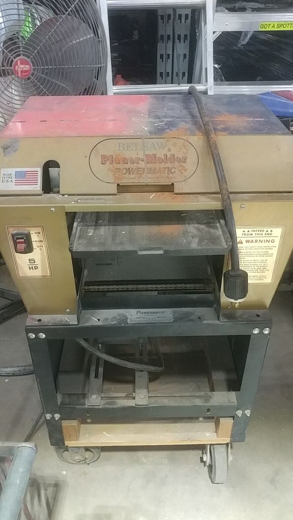 Planer Powermatic planer-molder Belsaw 220v 5hp wood working for Sale