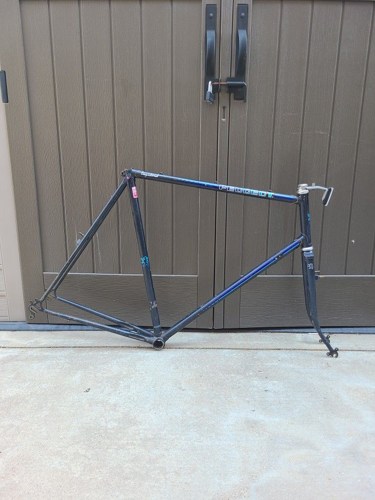 1980s Peugeot Vagabond Touring Bike Frame
