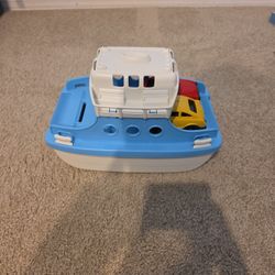 Green Toys Ferry Boat With Cars