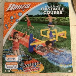 Slip N Slide Obstacle Course