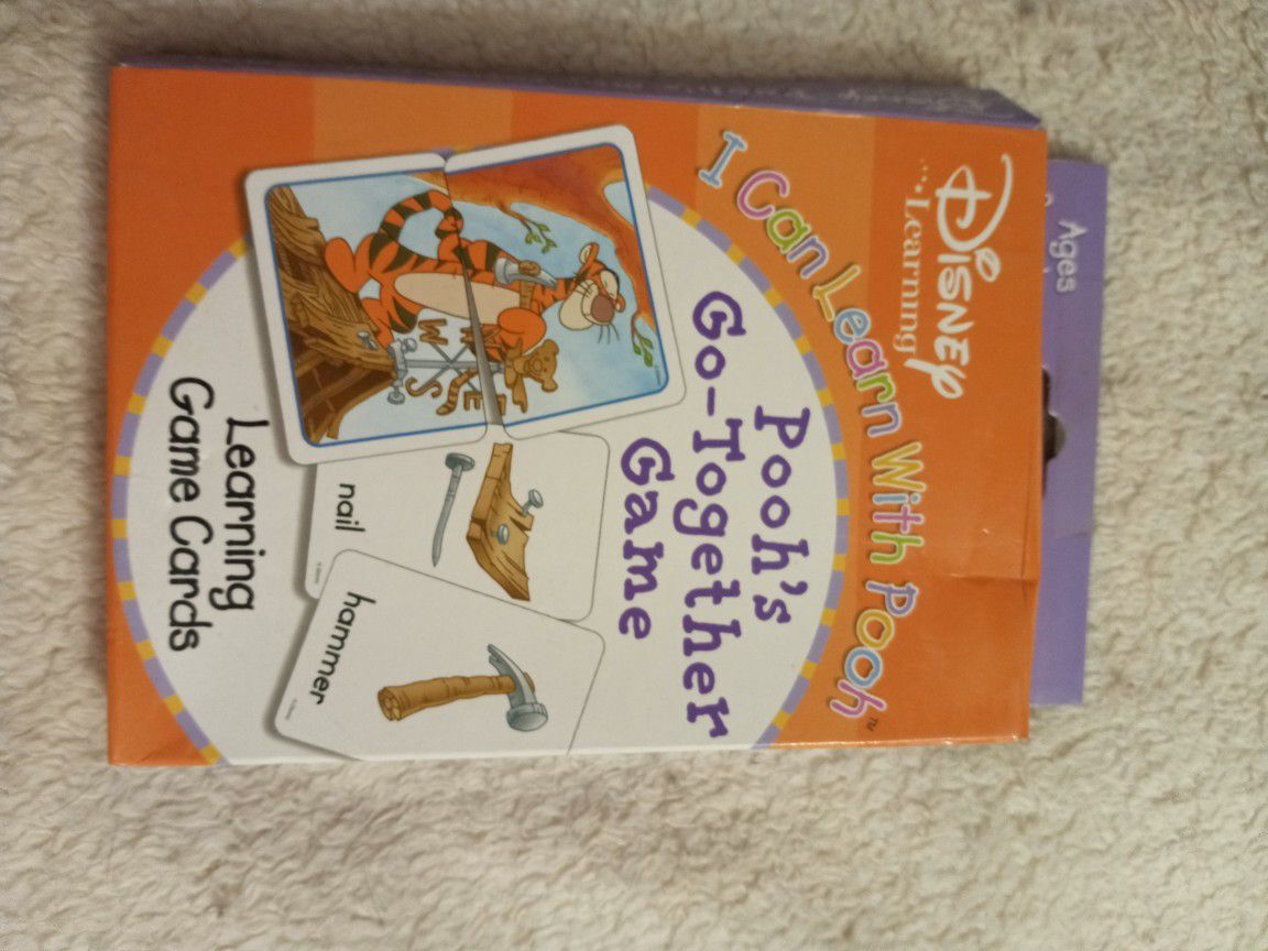 Pooh's Go Together Card Game