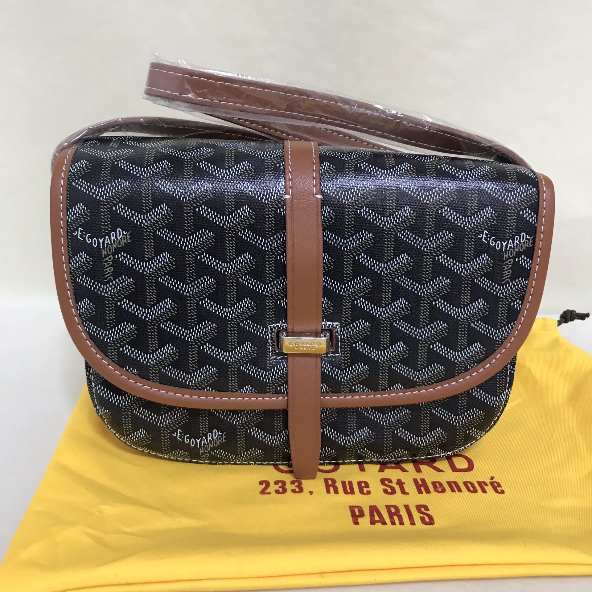 Goyard Saint Louis Tote PM Yellow in Canvas/Calfskin with