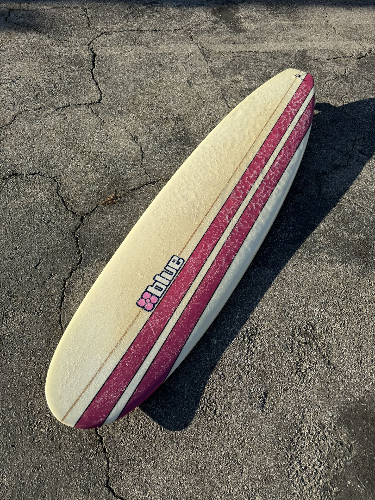 7’2” Blue Surfboard