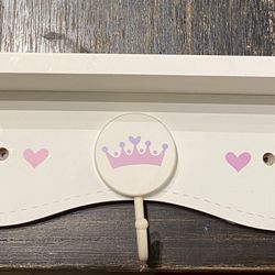 Wall Mounted Hook Bar Kids Cloths Girl