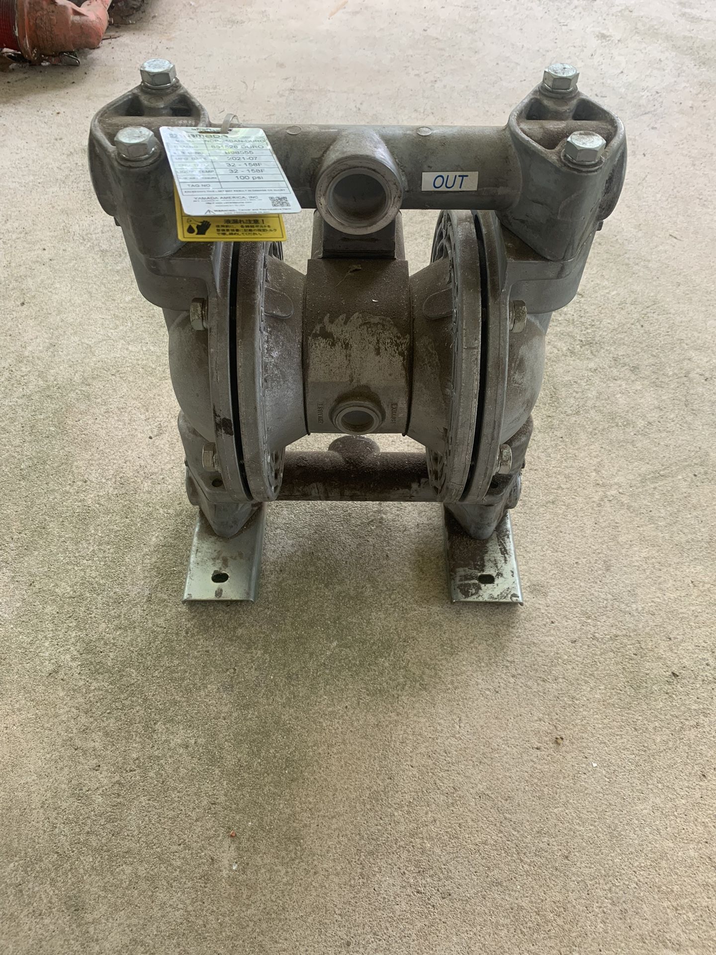 Yamada Diaphragm Pump