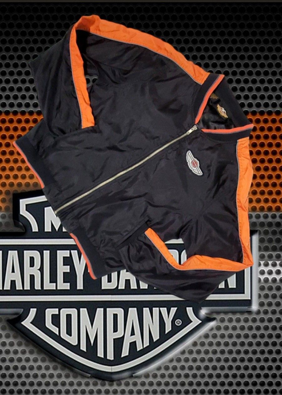 Vtg Harley Davidson Milwaukee 100 Anniversary Windbreaker Jacket Size S Small HD