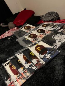 A Bathing Ape BAPE T-Shirts Lot