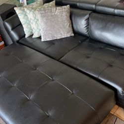 3 Piece Leather Sectional $500 OBO..