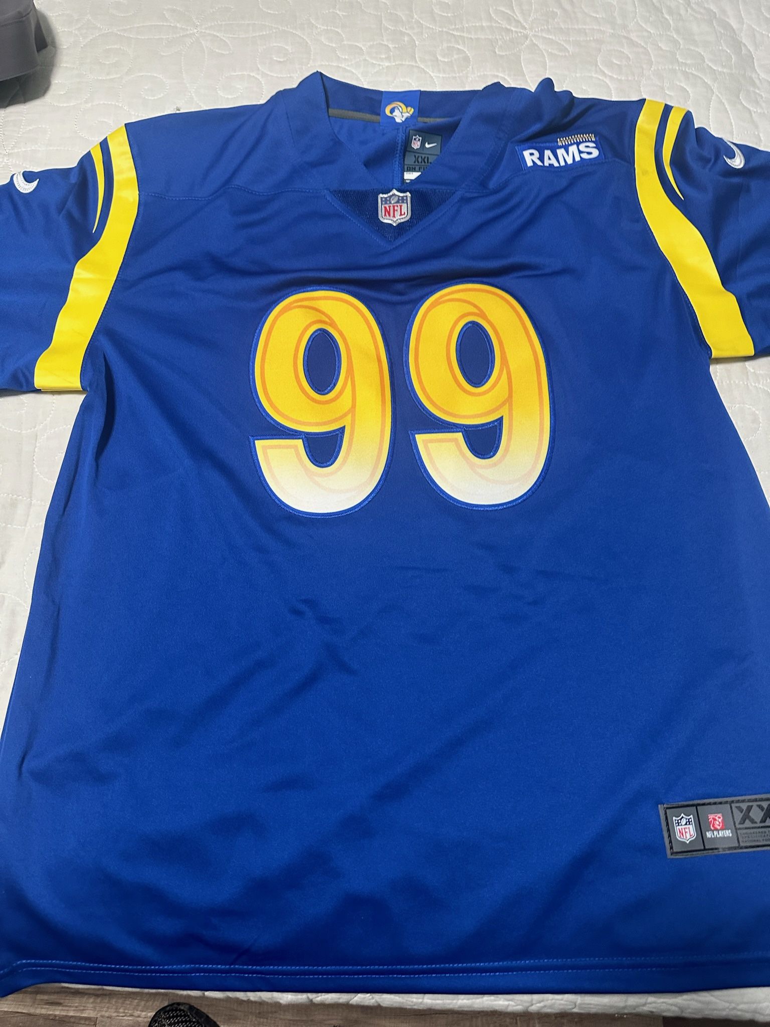 New La Rams Football Jerseys Aron Donald Sports & Outdoors