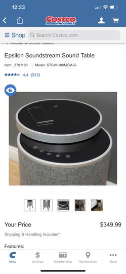 Costco sound table deals