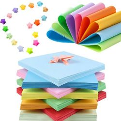 Paper Double Sided Color - 280 Sheets - 10 Colors - 6 Inch Square Easy Fold Paper for Beginner

