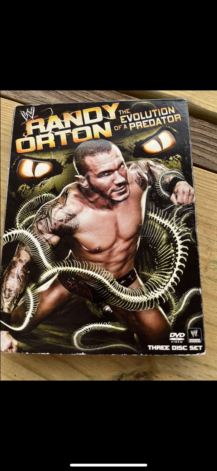 WWE randy orton evolution of a predator dvd set / aggression