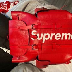 Supreme x LV Christopher Backpack