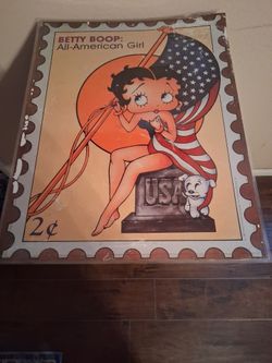 Betty Boop ( All American Girl) Poster