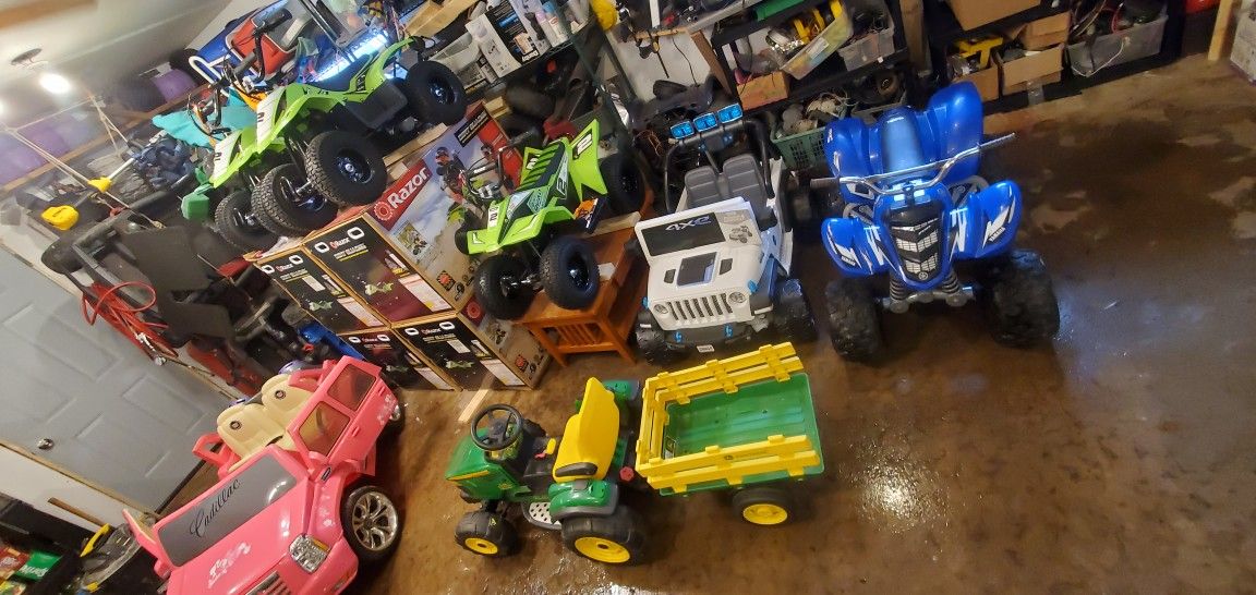 Kids Power Wheels New & Used 12 &24volt