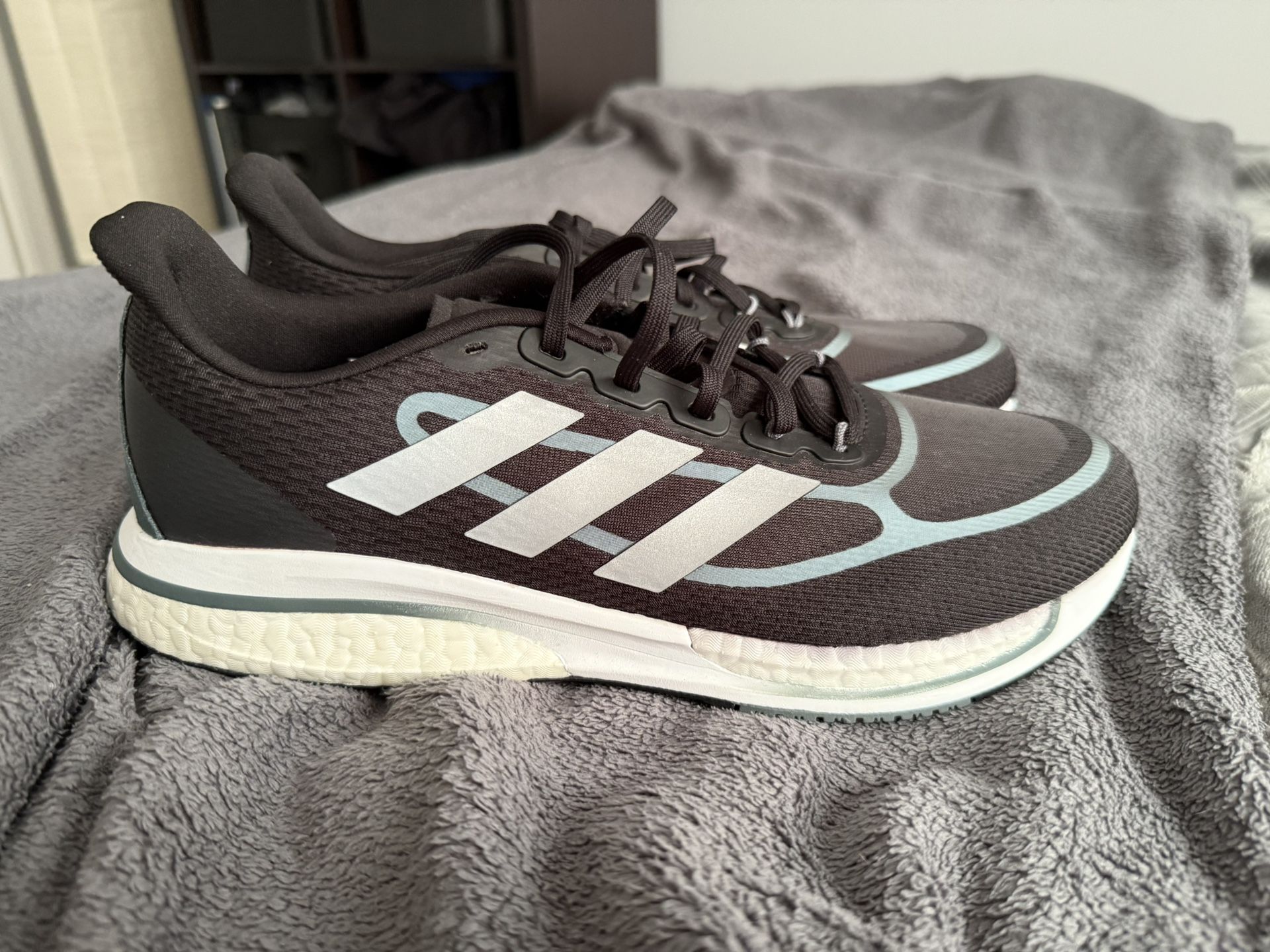 Adidas Supernova+ Athletic Running Shoes, New w/o Tags, Size 9.5 Men’s