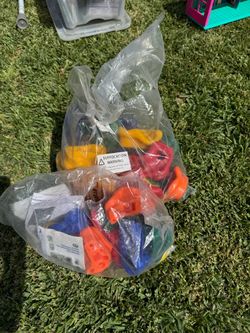 Colorful Kids Climbing Rock Holds Set