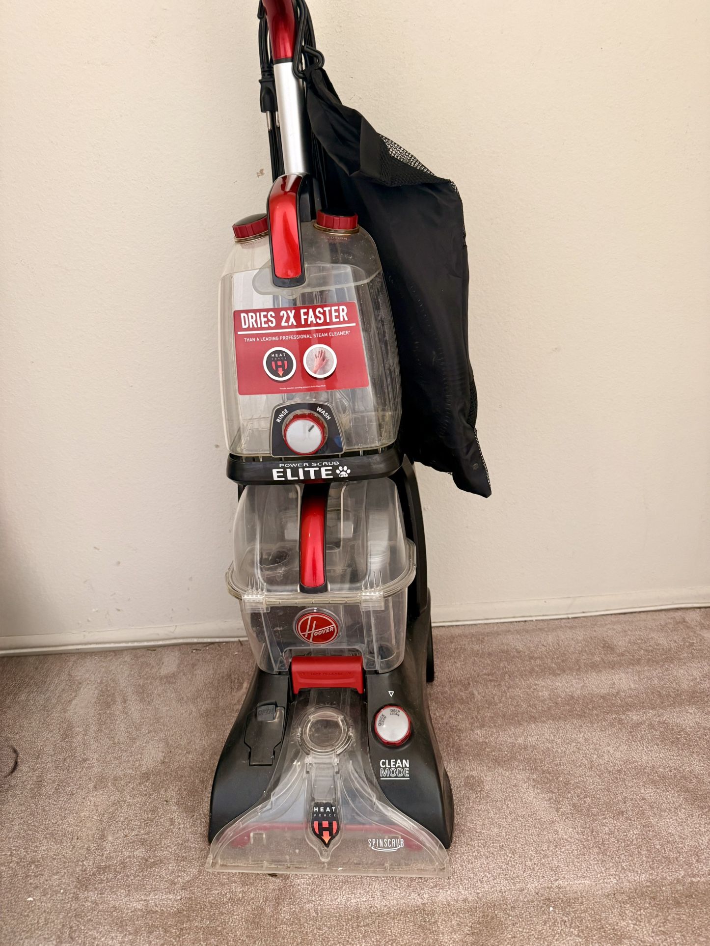 Hoover Elite Power Scrub Carpet Cleaner