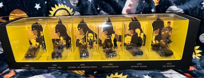 Batman Batmobile Die-Cast 6-Car Collection Set