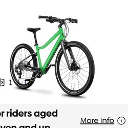 Woom  Explore 5 (Green Jungle)Bicycle 24 Inch