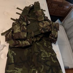 Airsoft Vest and Pants 