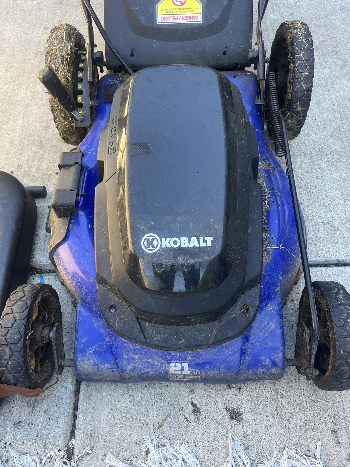 Kobalt Electric Mower