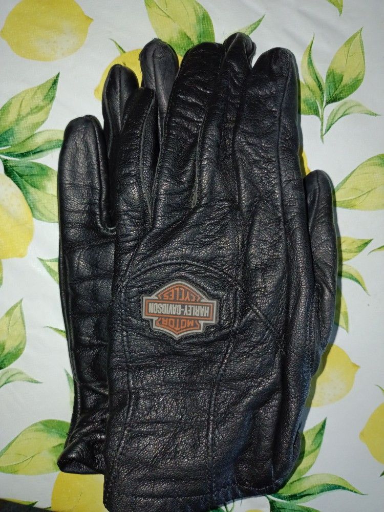 Women's Large Harley-Davidson Gloves Leather