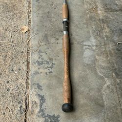 American fork and hoe fishing pole from 1930s 70 inches long
