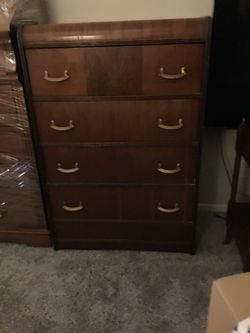 Vintage Wooden Dresser