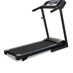 Black Fitness Sporting Running Cardio Equipment TR150 Folding Treadmill XTERRA