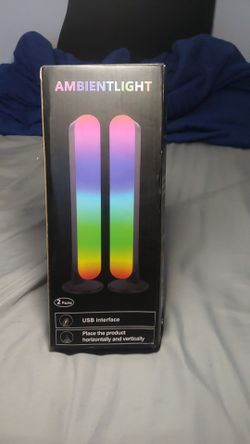 Smart RGB TV Backlight LED Lamp Sound Sync App Control Gaming Desk Ambient Light