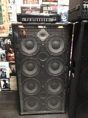 Swr Henry 8x10 Bass Cab And Ampeg 1000w Amp For Sale In Pompano