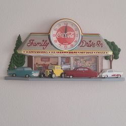 Coca-cola Clock Coke