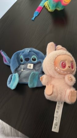 Labubu Dada and stitch accessory