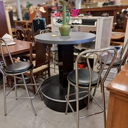 Pub Table And Stools 